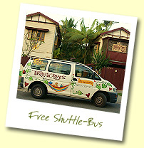 Free Shuttle-Bus to and from town